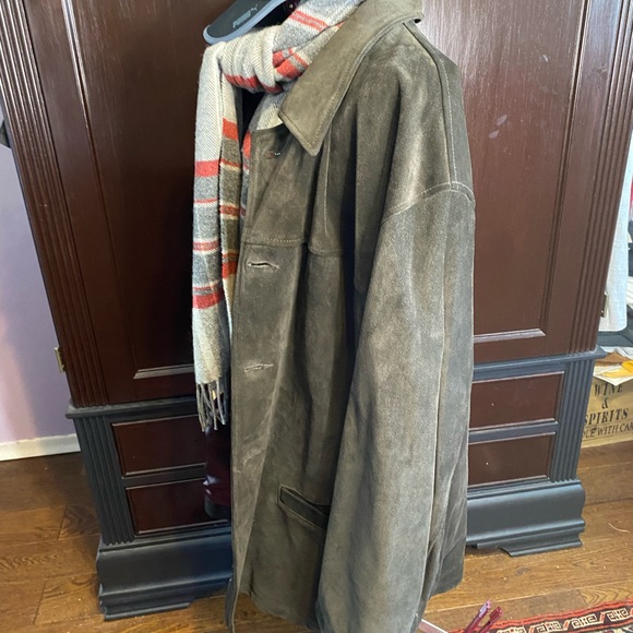 Mantique Brown Leather Jacket - Picture 3 of 13